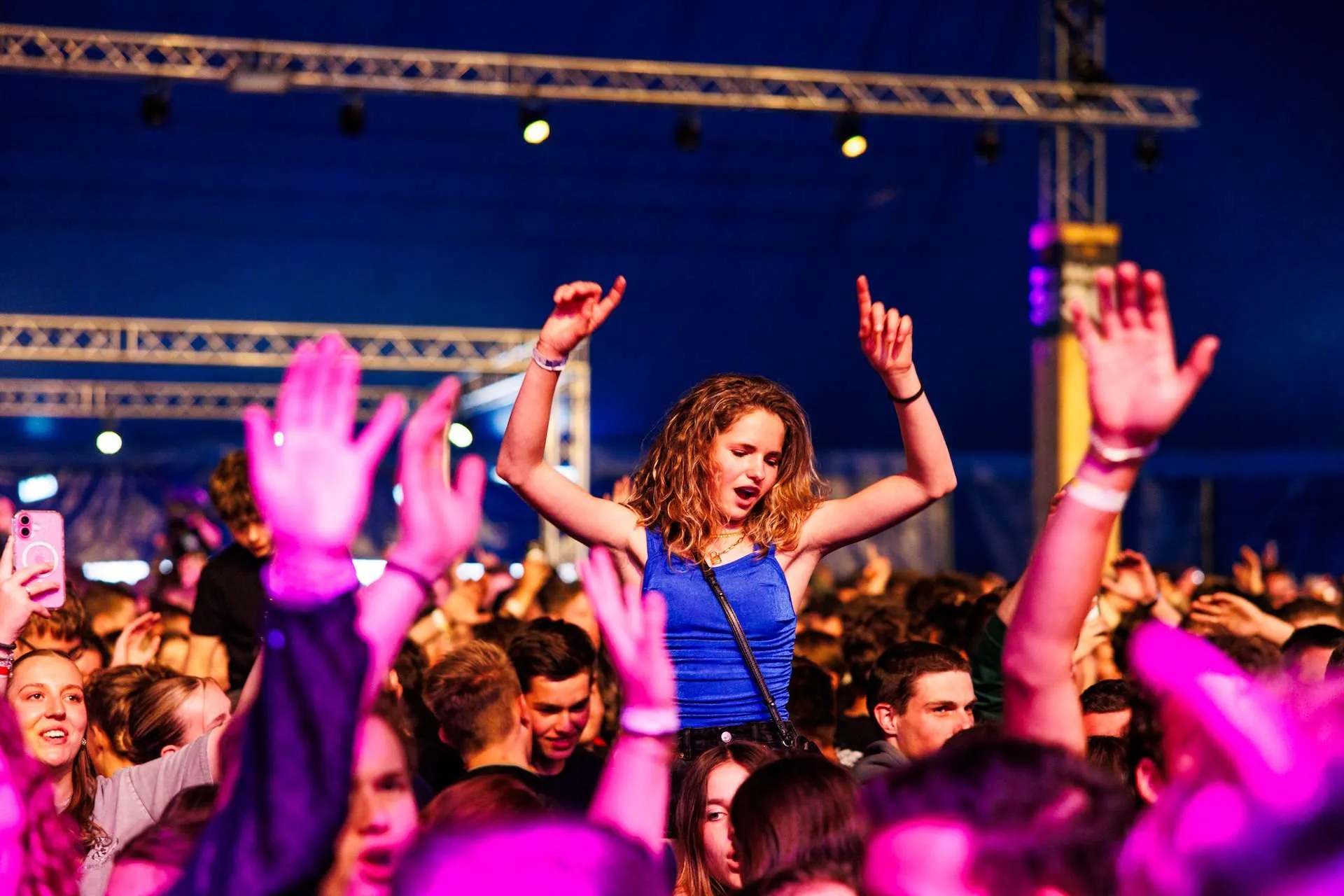 Tractorpulling avond feest