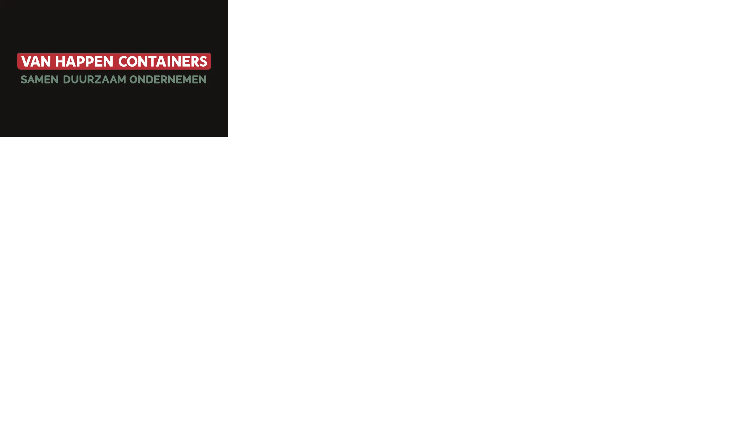Van Happen Containers